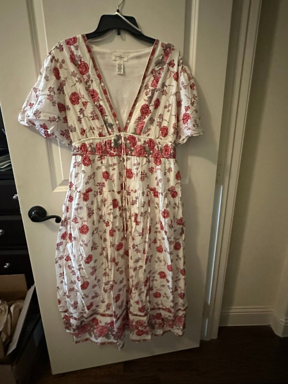 Jessica Simpson Floral Print Dress Size Large